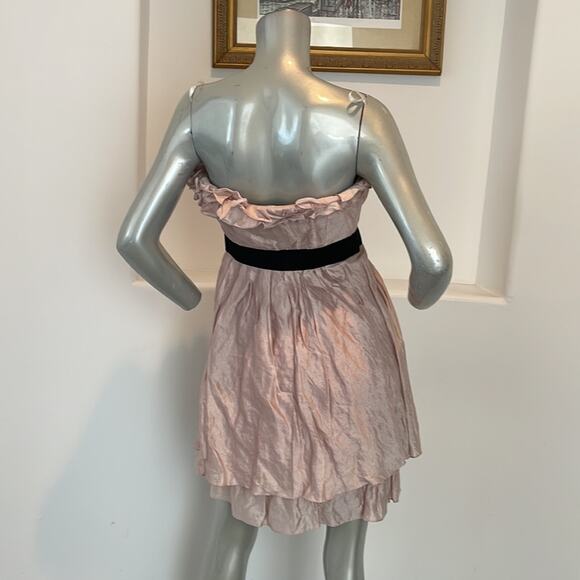 LAROK LUXE Strapless Mini Dress Pink Size M - Picture 4 of 13